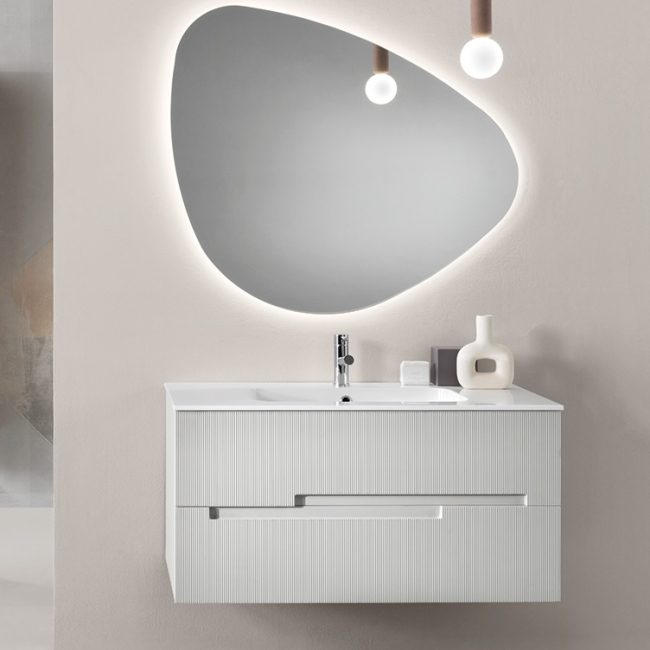 Mobilier Righe gri perlat